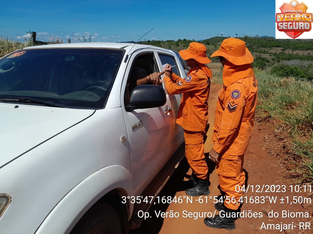 Operação de resposta à estiagem e prevenção a incêndios florestais em