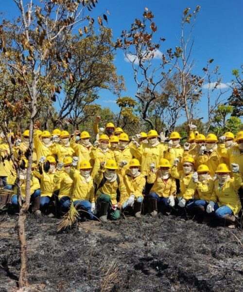 Mulheres Xerente: Brigada voluntária feminina combate incêndios no Tocantins