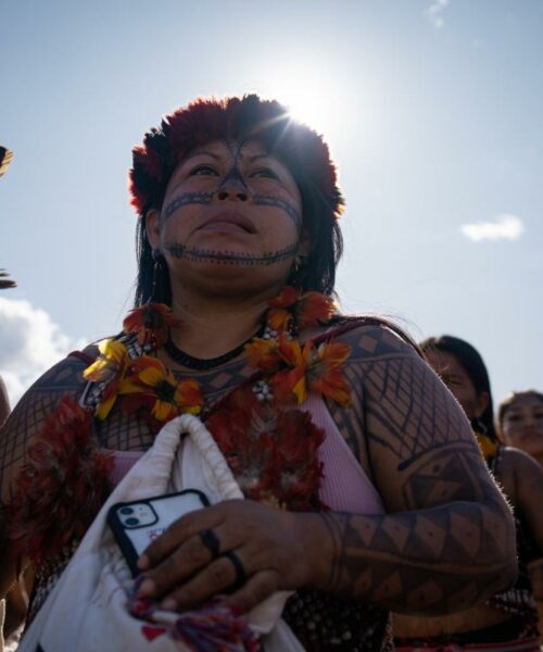 Liderança indígena Munduruku recebe o “ Nobel Verde” por luta no Tapajós