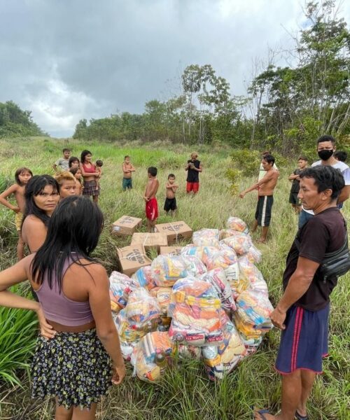 Forças Armadas levarão 15 mil cestas de alimentos aos Yanomami
