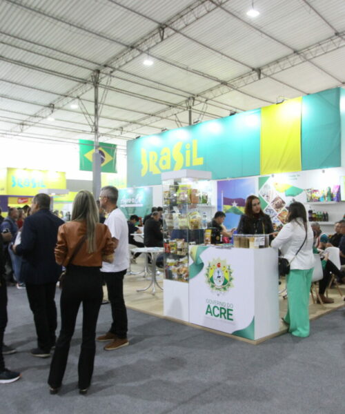 Governo do Acre inaugura estande na maior feira de alimentos da América Latina