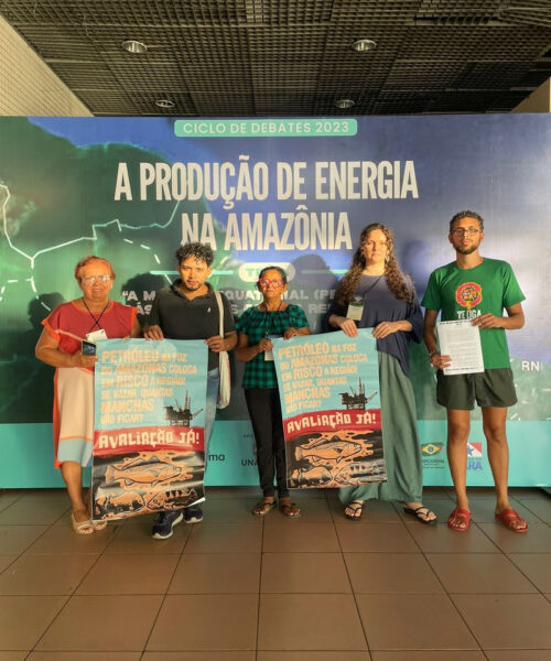Organizações do Pará e do Amapá entregam carta à Petrobras contra a exploração de petróleo na Foz do Amazonas 