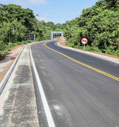 Asfaltamento de rodovia no Pará cria corredores logísticos para produção da região