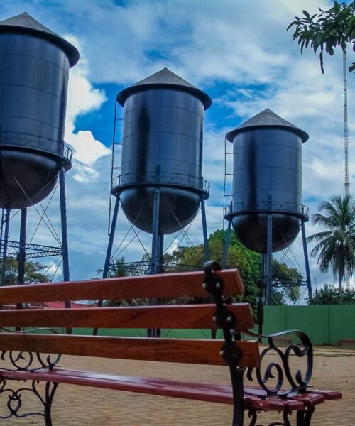 Três Caixas d’Água e a praça no entorno são símbolos culturais e patrimônio do estado de Rondônia