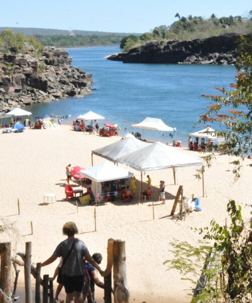 Praias tocantinenses estão na lista das 10 melhores praias de rio do Brasil