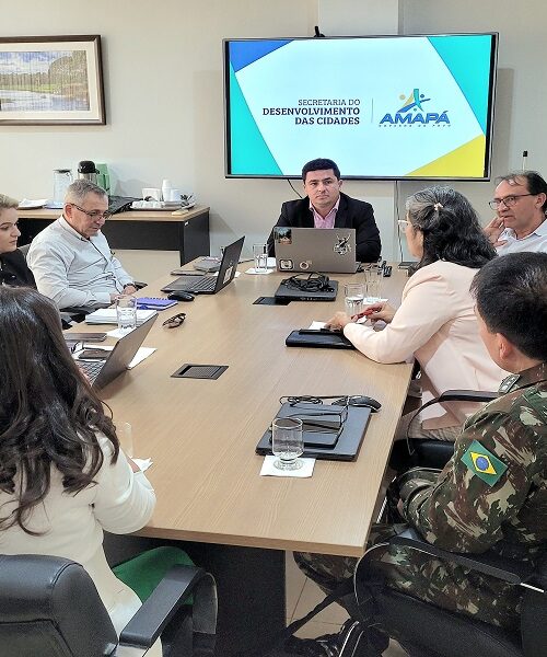 Governo do Amapá alinha execução de convênios do Calha Norte nas áreas de saneamento e energia renovável