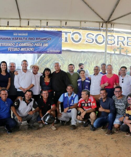 Obras do Asfalta Rio Branco também iniciarão na regional do Calafate