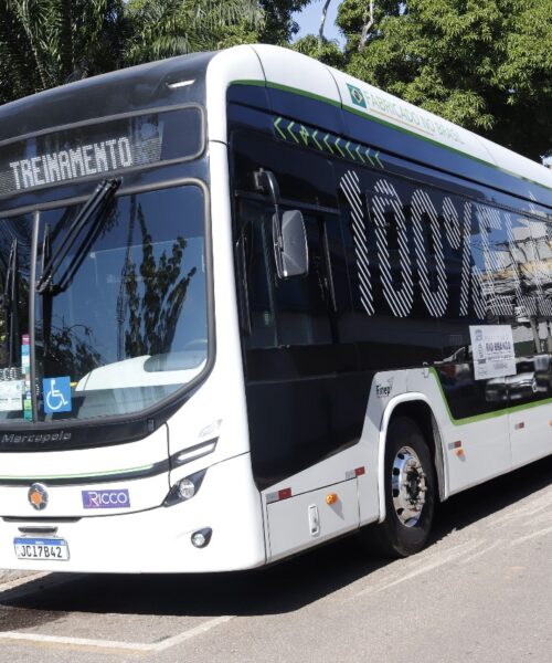 Primeiro ônibus elétrico já inicia testes esta semana em Rio Branco