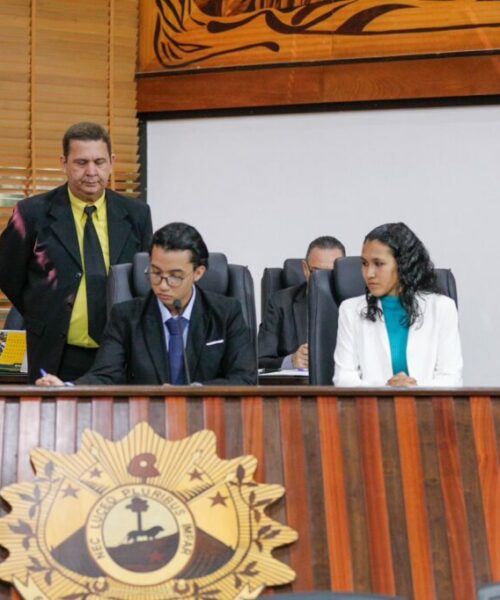 Jovens Parlamentares realizam primeira sessão ordinária na Assembleia Legislativa do Acre