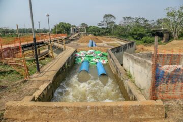 Após trabalhos de recuperação da ETA II, serviço e captação e abastecimento de água é normalizado no município de Rio Branco