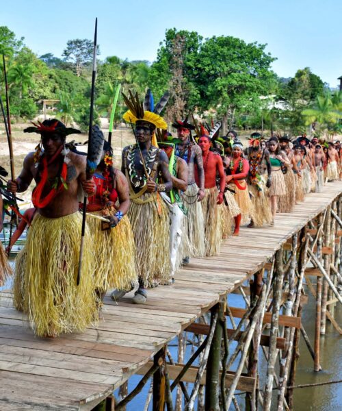 Celebração cultural Mariri Yawanawa reúne indígenas em Tarauacá, no Acre