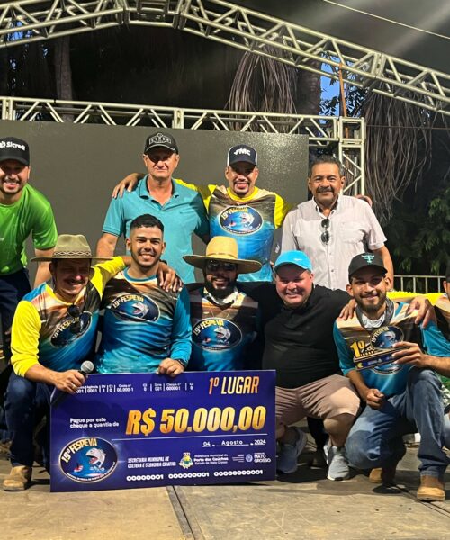 Festival de pesca leva mais de 600 competidores a Porto de Gaúchos (MT) e movimenta a economia local