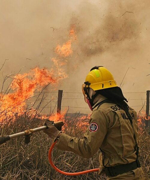 Em Boca do Acre, no Amazonas, Operação Aceiro já combateu 2.132 focos de incêndios