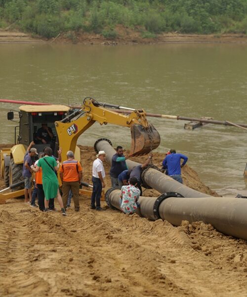 Prefeitura de Rio Branco realiza nova intervenção na ETA II para evitar desabastecimento nos bairros