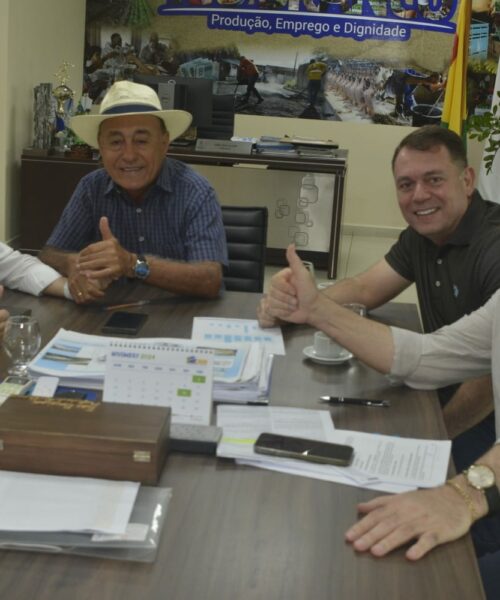 Durante encontro, prefeito Tião Bocalom e deputado federal reafirmam parceria na criação de projetos para Rio Branco