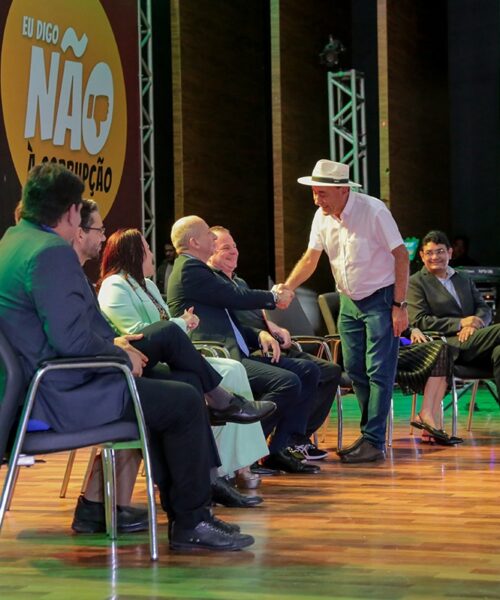 Prefeito de Rio Branco participa de lançamento do projeto “Eu Digo Não à Corrupção”