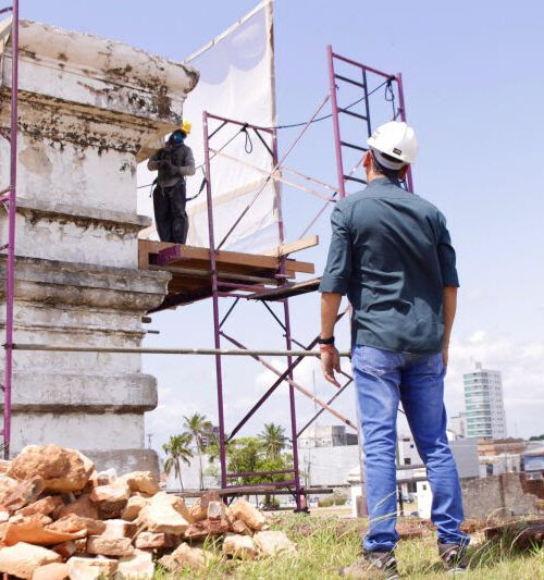 Governador Clécio Luís acompanha andamento das obras de restauro da Fortaleza de São José de Macapá