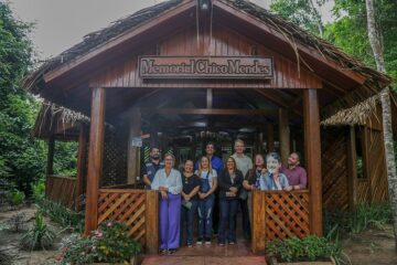 Parque Chico Mendes recebe comitiva do Amapá para troca de experiências sobre sustentabilidade