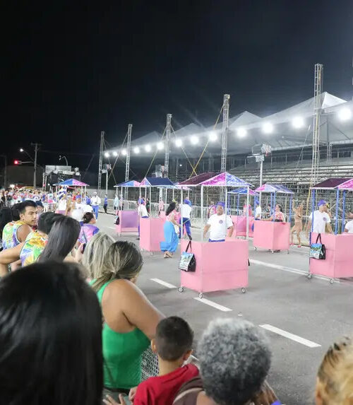 Com público e empolgação, Sambódromo recebe ensaios técnicos das escolas de samba do Amapá