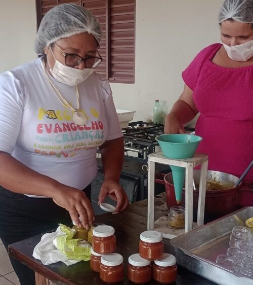 Mulheres extrativistas de Araguacema participam de oficina de geleias com frutos do Cerrado