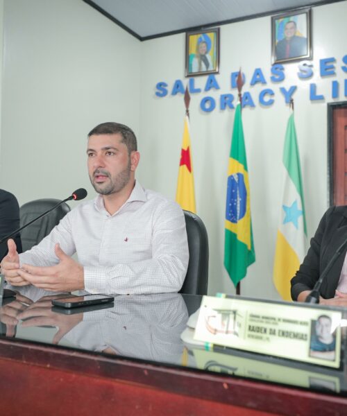 Em Rodrigues Alves, Nicolau se reúne com prefeito e vereadores que cobram: “Precisamos dessa ponte urgente “