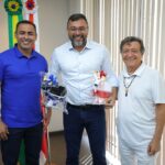 Festival de Parintins 2025: Governador Wilson Lima reúne-se com presidentes dos bois Caprichoso e Garantido