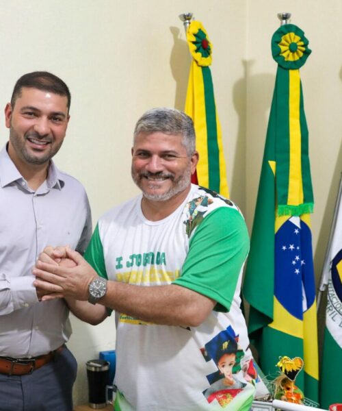 “É a primeira vez em cinco anos que recebo a visita de um presidente da Aleac”, diz prefeito ao recepcionar Nicolau