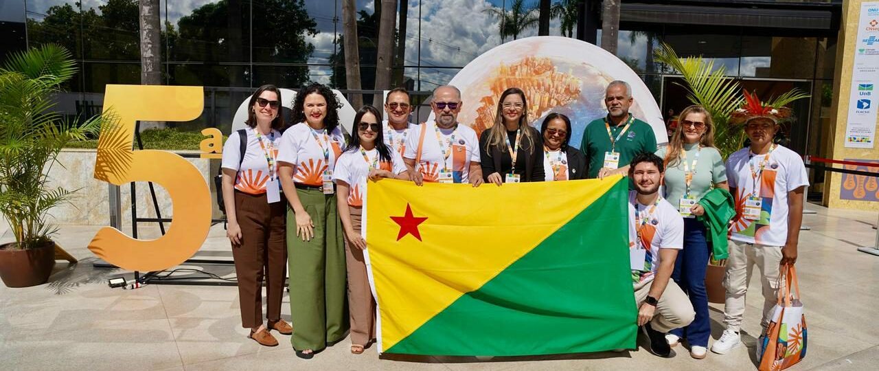 Delegados acreanos participam da 5ª Conferência Nacional do Meio Ambiente, em Brasília