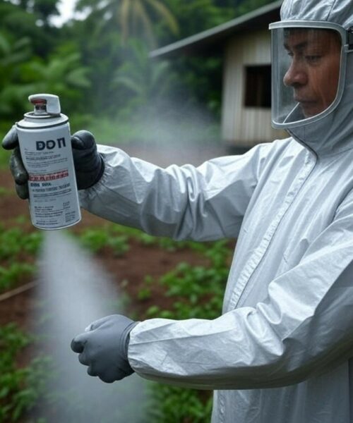 DDT: O Veneno Silencioso que Devasta Vidas na Amazônia
