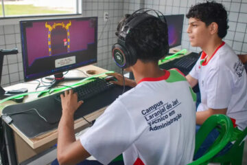 Desenvolvedores amapaenses mostram jogos eletrônicos e inspiram jovens durante ‘Inova Vale do Jari’, do Governo do Estado