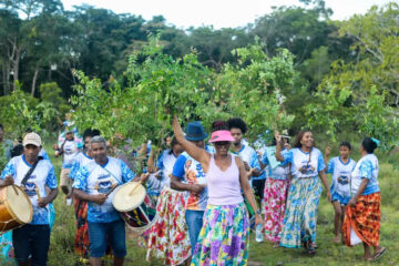 Cortejo da Murta marca festejos do Ciclo do Marabaixo 2025, no Amapá