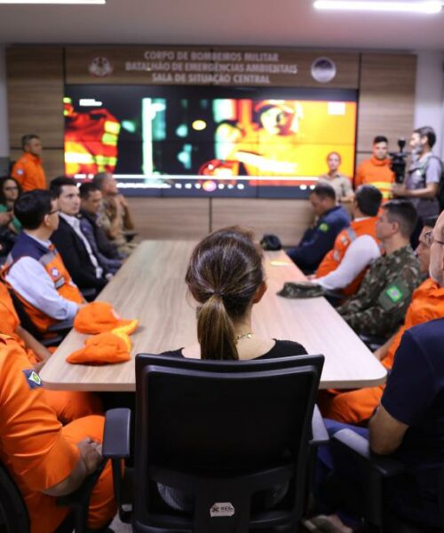 Em Mato Grosso, começam operações da Sala de Situação Central para reforço no combate a incêndios florestais