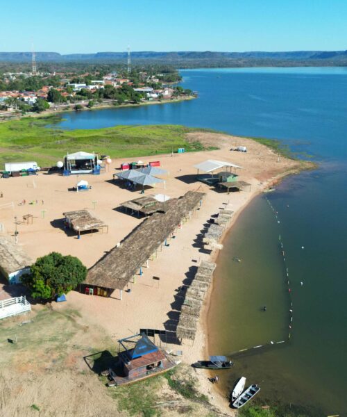 Praia do Coco aquece o turismo no Tocantins durante Temporada 2025