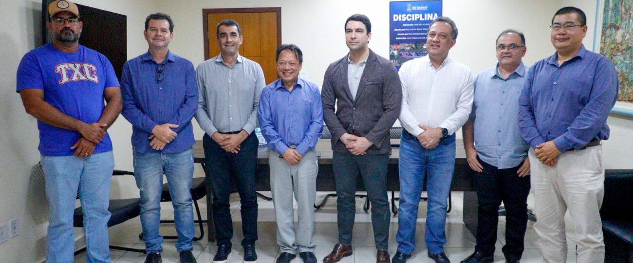 Prefeitura de Rio Branco discute cooperação comercial com multinacional chinesa