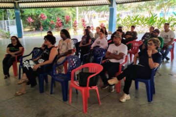 Servidores do Parque Chico Mendes participam de palestra sobre letramento etno-racial