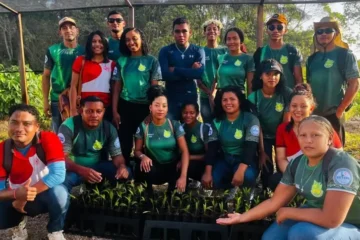 Parceria entre Ideflor-Bio e Escola Tecnológica de Salvaterra instala Sistema Agroflorestal em comunidade