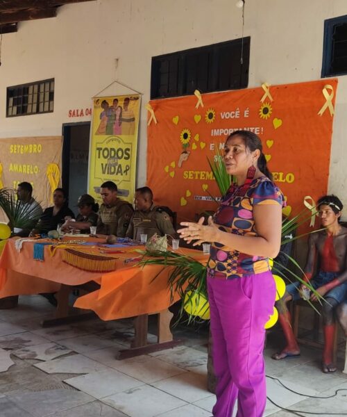 Governo do Tocantins realiza ação contra violência à mulher no território Krahô