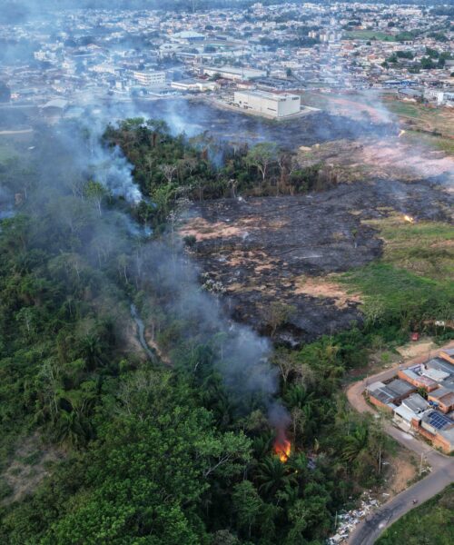 Prefeitura de Rio Branco intensifica fiscalização contra queimadas na capital