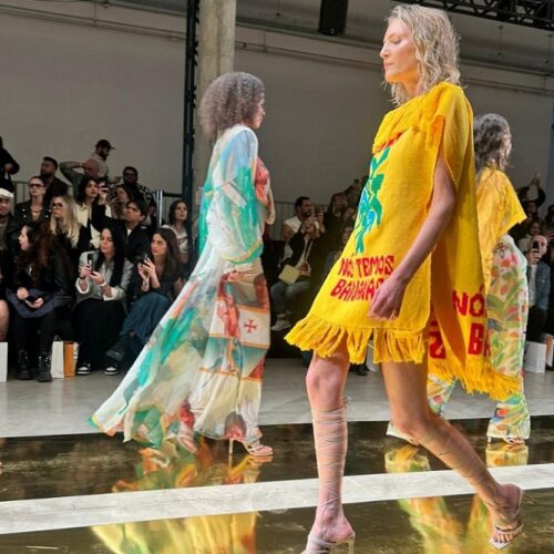 Artesanato de Várzea Grande brilha na passarela da São Paulo Fashion Week 2025