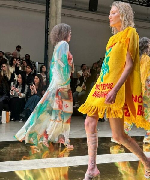 Artesanato de Várzea Grande brilha na passarela da São Paulo Fashion Week 2025