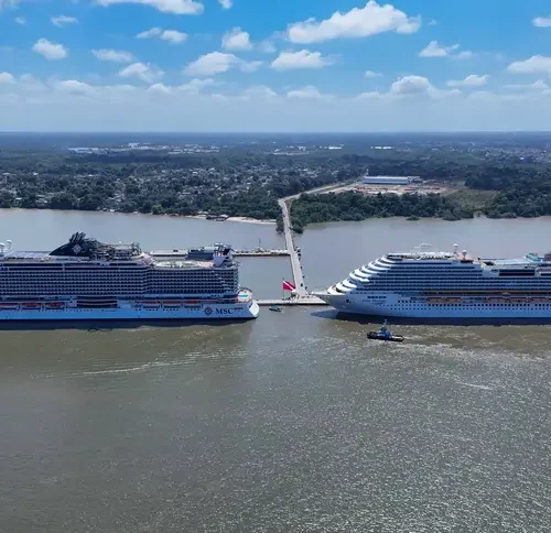 Belém recebe navios-hotel para abrigar participantes da COP30