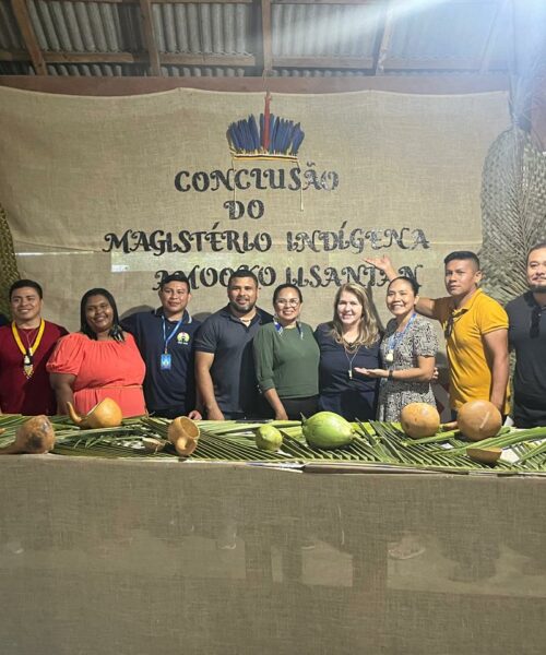Roraima conclui formação de 75 professores indígenas em curso de magistério específico