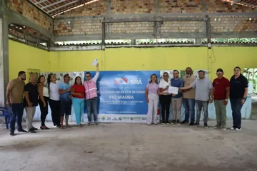 Governo do Pará entrega embarcação e sinalização para fortalecer acordo de pesca no rio Maúba