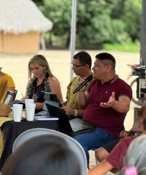 Governo do Tocantins fortalece interculturalidade e educação indígena em defesa de mestrado no território Xerente