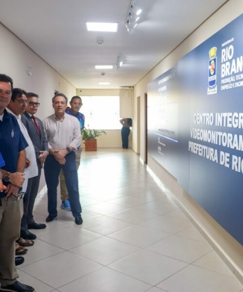 Prefeitura de Rio Branco apresenta nova sala de videomonitoramento para reforçar asegurança e apoiar grandes eventos