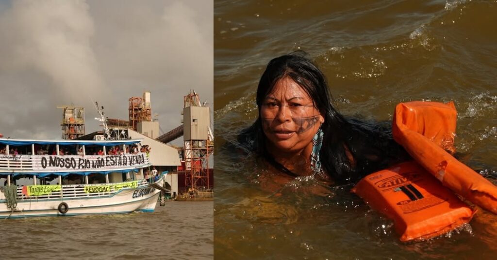 Mulheres indígenas relatam ameaças durante mobilização contra decreto que abre hidrovias amazônicas à iniciativa privada