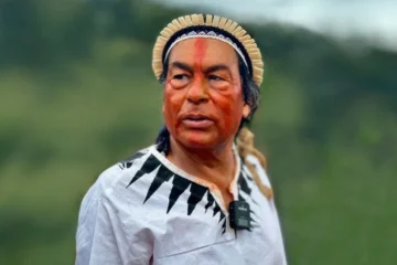 Virada Sustentável homenageia Ailton Krenak com mural no centro de São Paulo