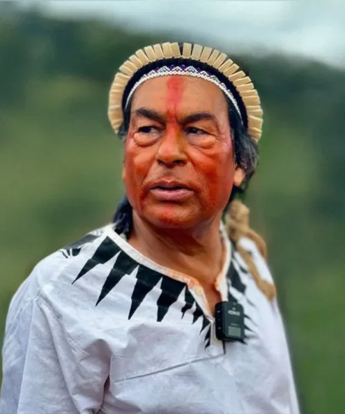 Virada Sustentável homenageia Ailton Krenak com mural no centro de São Paulo