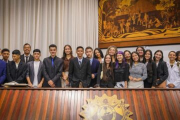 Aleac inicia nova edição do Jovem Parlamentar com sessão simulada e debates sobre desafios sociais