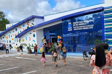 Rio Branco amplia oferta de educação infantil com entrega de creche para até 600 crianças na Vila Acre